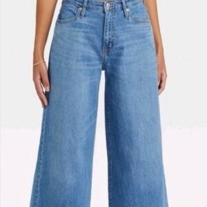 a new day Light Blue Wide-Leg High-Rise Jeans
